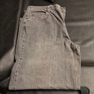 Aeropostale Men's Baggy Gray Jeans